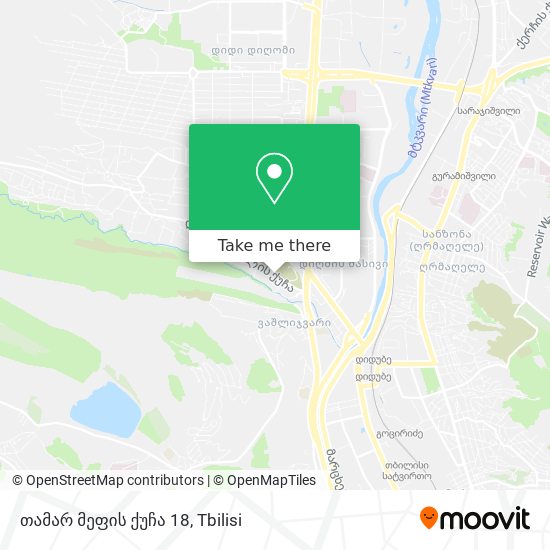 თამარ მეფის ქუჩა 18 map