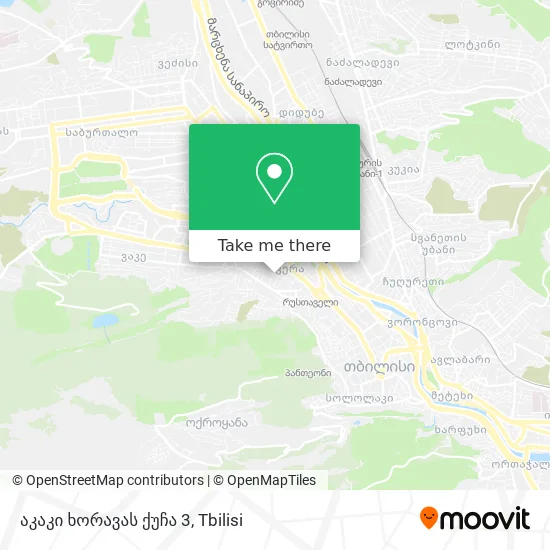 აკაკი ხორავას ქუჩა 3 map