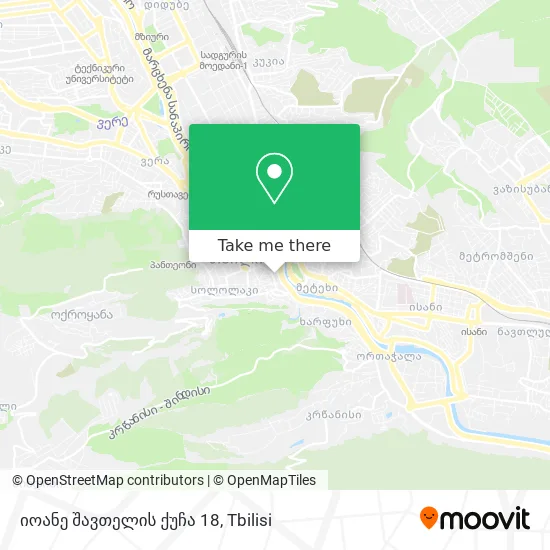 იოანე შავთელის ქუჩა 18 map