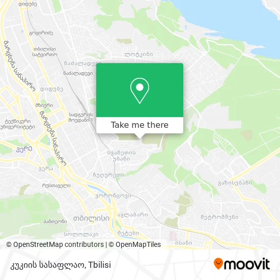 კუკიის სასაფლაო map