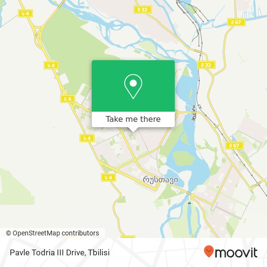 Карта Pavle Todria III Drive