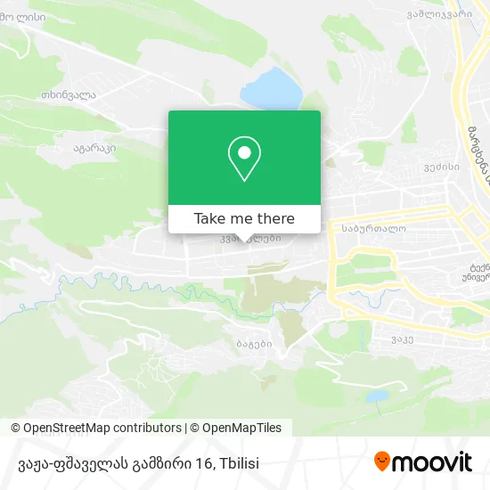 ვაჟა-ფშაველას გამზირი 16 map