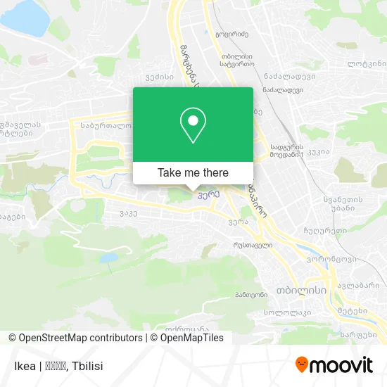 Ikea | იკეა map