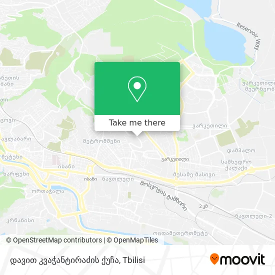 დავით კვაჭანტირაძის ქუჩა map