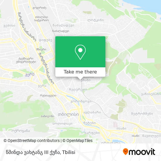 წმინდა ვახტანგ III ქუჩა map