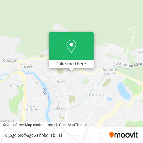 აკაკი ხორავას I ჩიხი map