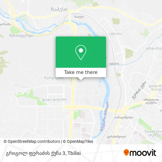 გრიგოლ ფერაძის ქუჩა 3 map