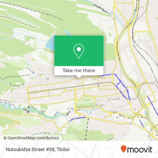 Карта Nutsubidze Street #38