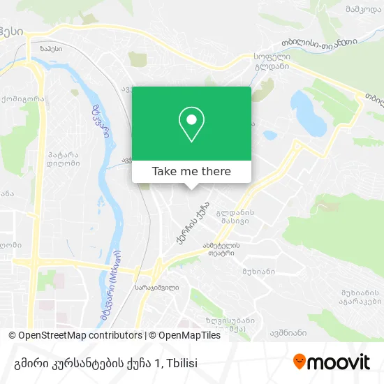 გმირი კურსანტების ქუჩა 1 map