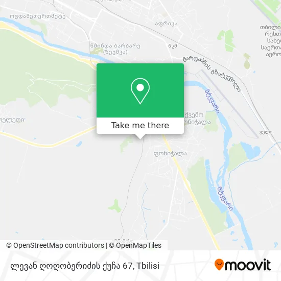 ლევან ღოღობერიძის ქუჩა 67 map