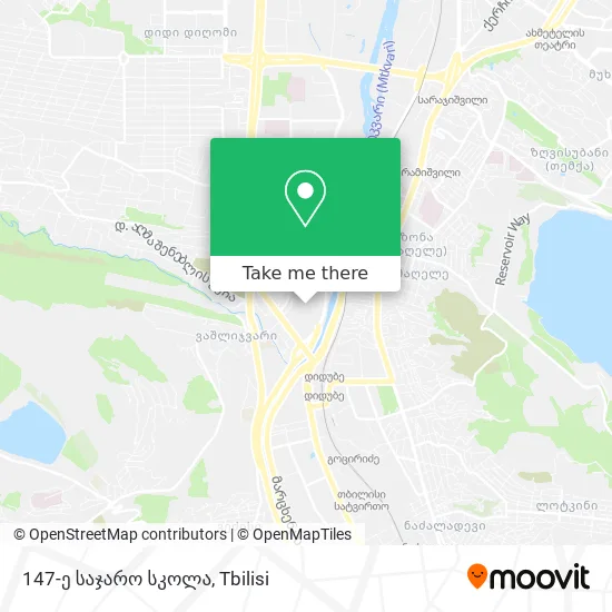 147-ე საჯარო სკოლა map