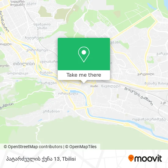 პატარძეულის ქუჩა 13 map