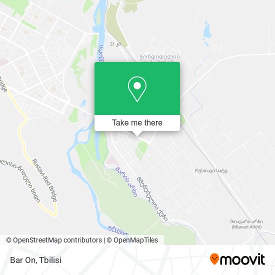 Карта Bar On