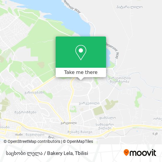 საცხობი ლელა / Bakery Lela map