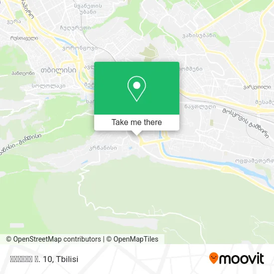 გულიას ქ. 10 map