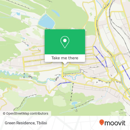 Green Residence map