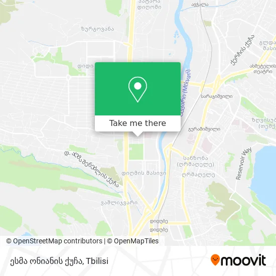 ესმა ონიანის ქუჩა map