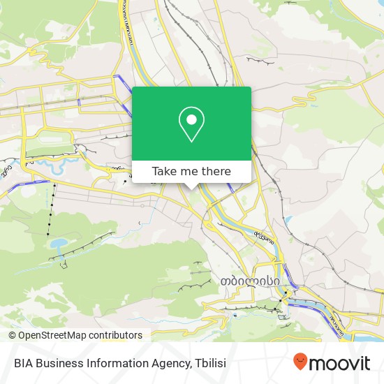 BIA Business Information Agency map