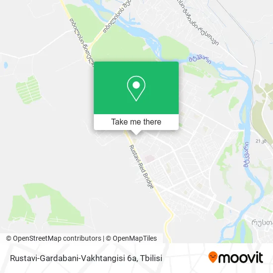 Карта Rustavi-Gardabani-Vakhtangisi 6a