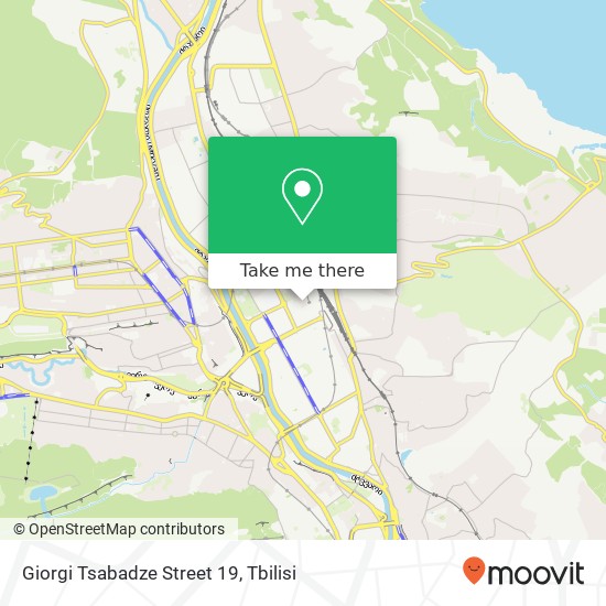 Giorgi Tsabadze Street 19 map