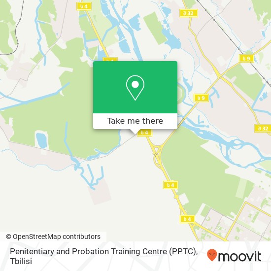 Penitentiary and Probation Training Centre (PPTC) map