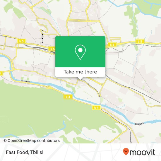 Fast Food, თბილისი, თბილისი map