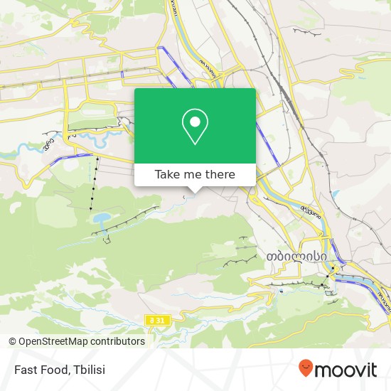 Fast Food, თბილისი, თბილისი map