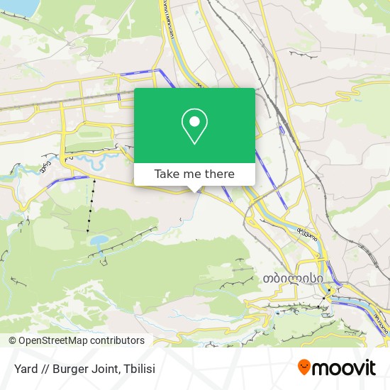 Yard // Burger Joint map