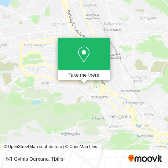 Карта N1 Gvinis Qarxana