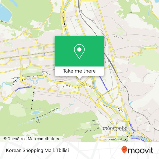 Карта Korean Shopping Mall