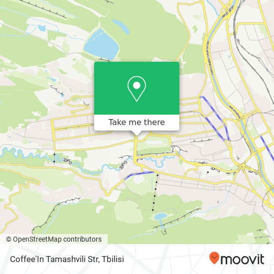 Coffee'In Tamashvili Str, ვაკე-საბურთალო, თბილისი map