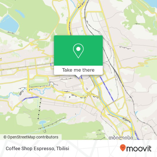 Coffee Shop Espresso, პეკინის ქუჩა ვაკე-საბურთალო map