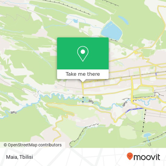 Maia, ვაჟა ფშაველას გამზირი თბილისი, თბილისი map