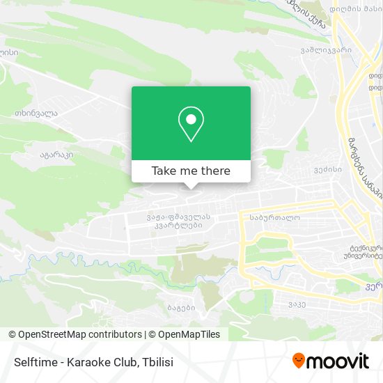 Selftime - Karaoke Club map