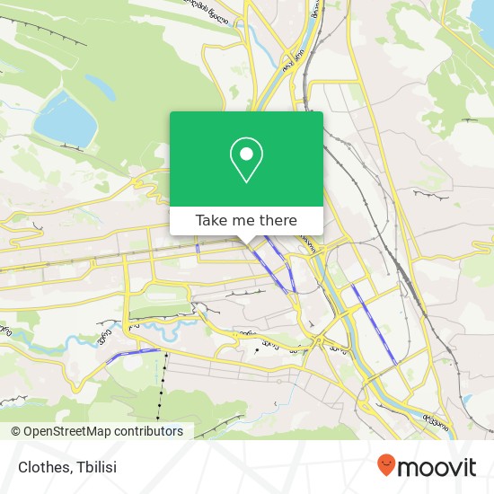 Clothes, თბილისი, თბილისი map