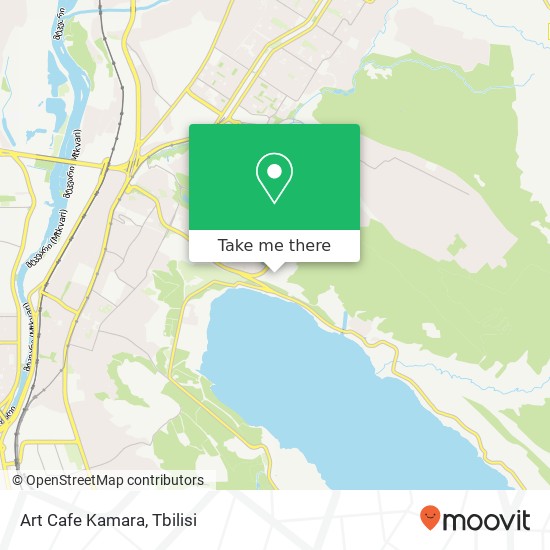 Art Cafe Kamara, გლდანი-ნაძალადევი map