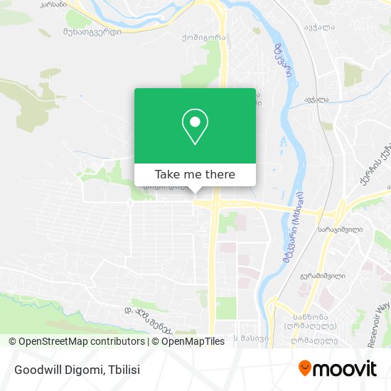 Goodwill Digomi map