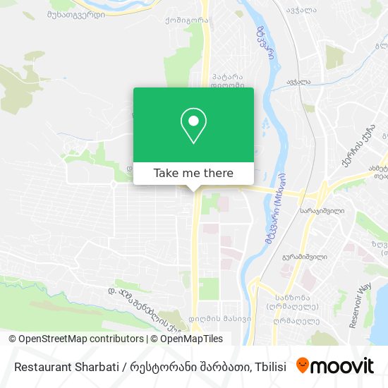 Restaurant Sharbati / რესტორანი შარბათი map