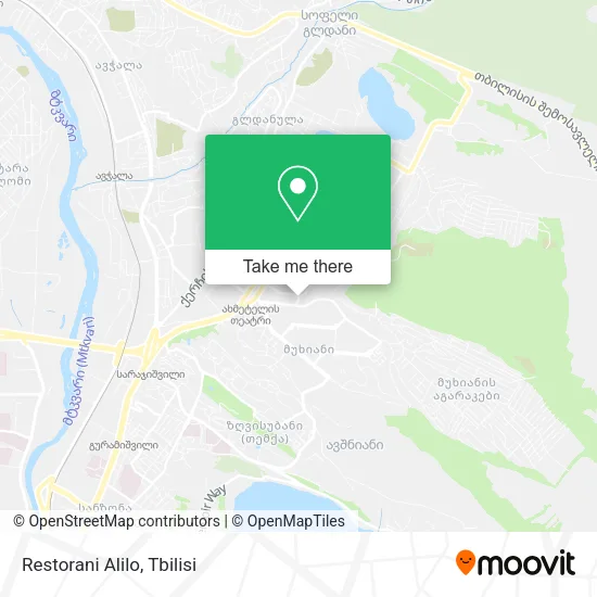 Карта Restorani Alilo