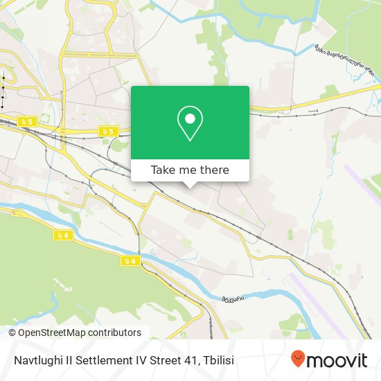 Navtlughi II Settlement IV Street 41 map