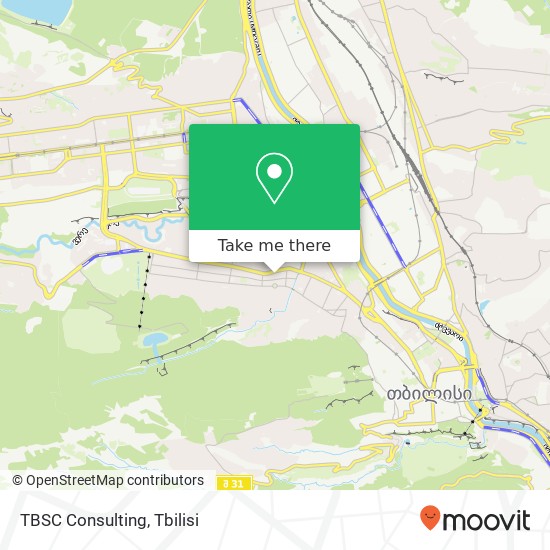 TBSC Consulting map