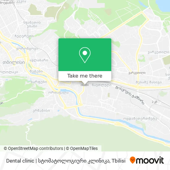 Dental clinic | სტომატოლოგიური კლინიკა map