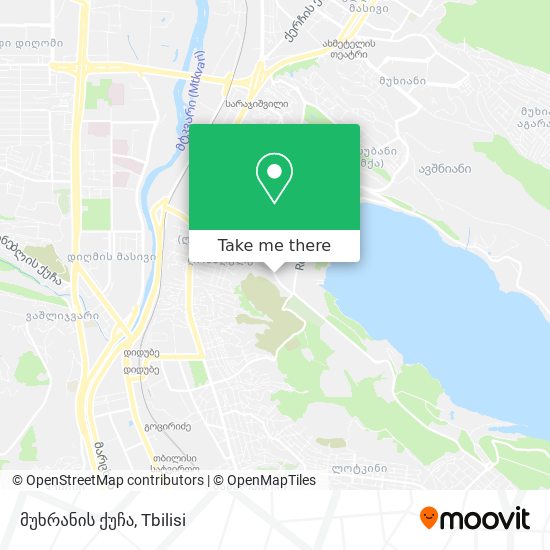 მუხრანის ქუჩა map