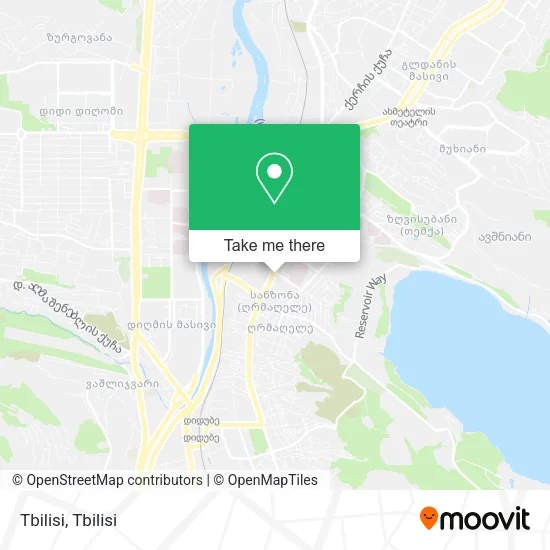 Карта Tbilisi