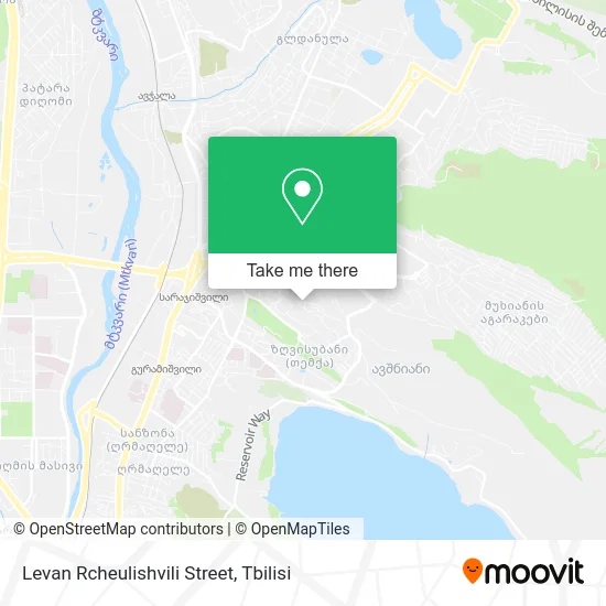Карта Levan Rcheulishvili Street