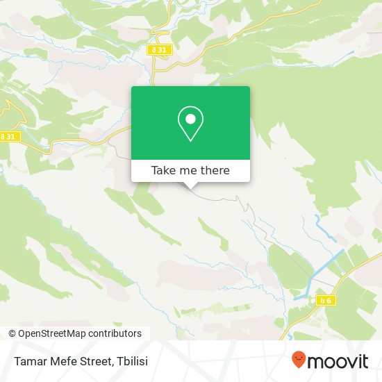 Карта Tamar Mefe Street