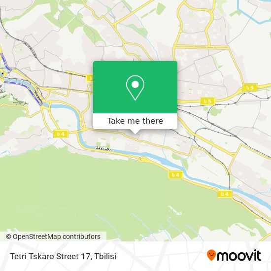 Карта Tetri Tskaro Street 17