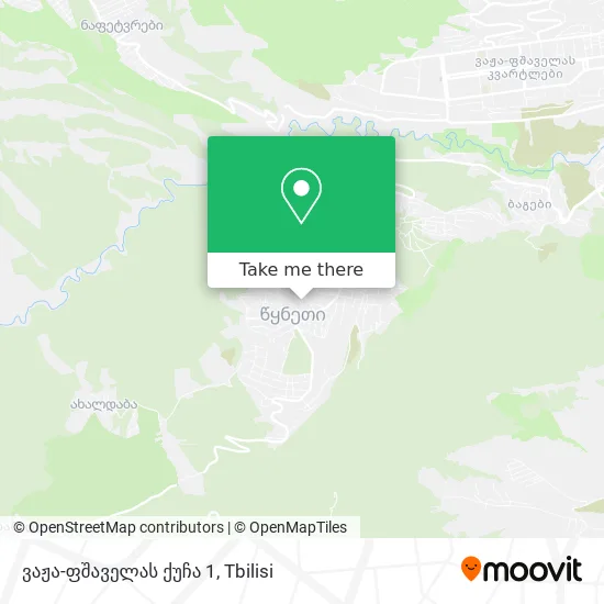 ვაჟა-ფშაველას ქუჩა 1 map