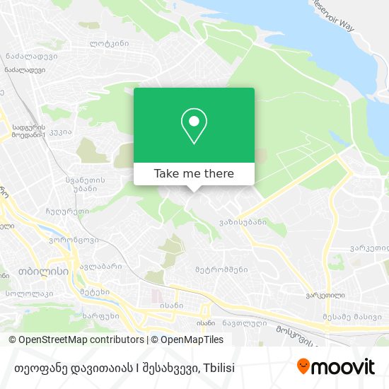 თეოფანე დავითაიას I შესახვევი map