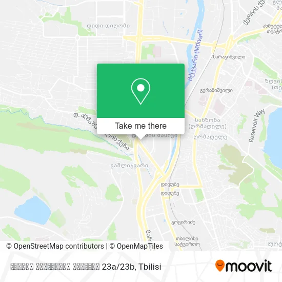გრიგოლ რობაქიძის გამზირი 23a / 23b map